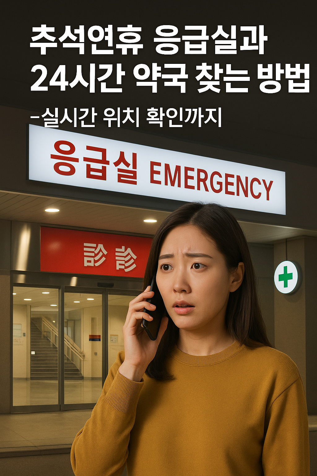 추석연휴 응급실과 24시간 약국 찾는 방법-실시간 위치 확인까지