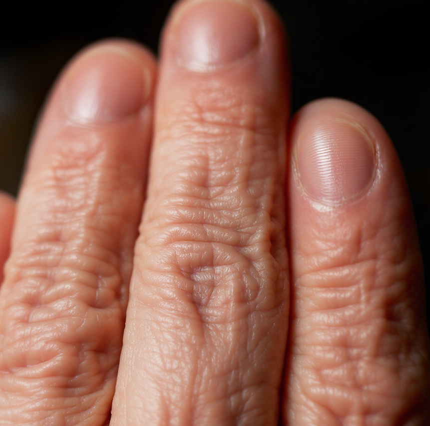 손가락에 생긴 쭈글쭈글한 주름&amp;#44; 원인과 해결법 총정리
