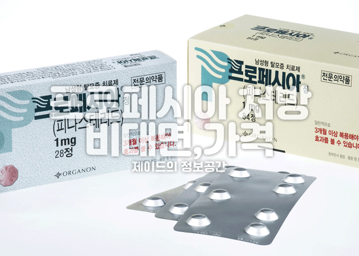 프로페시아 부작용, 비대면 처방, 가격, 카피약