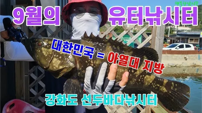 8월 강화도 바다 낚시 어종 소개_1