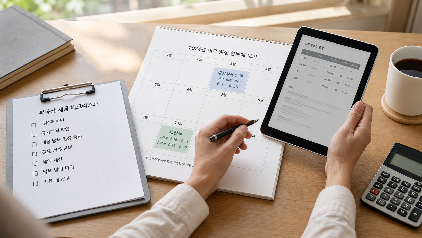 과세 기준일과 납부 일정 실전 체크리스트