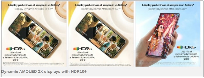 누출된 갤럭시 S22 울트라 등 3종 비교 VIDEO:Leaked images offer head to head comparison of the three Galaxy S22 phones