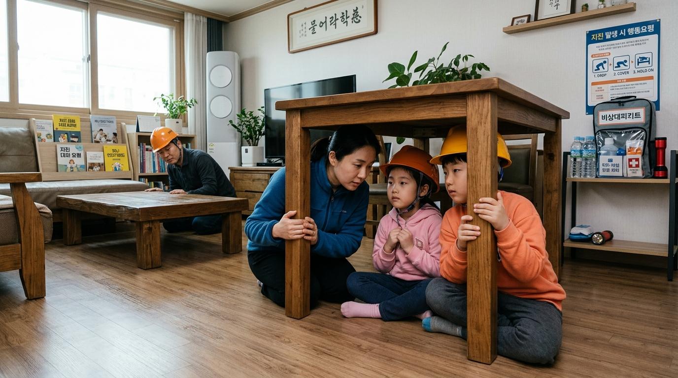 지진 시 행동요령