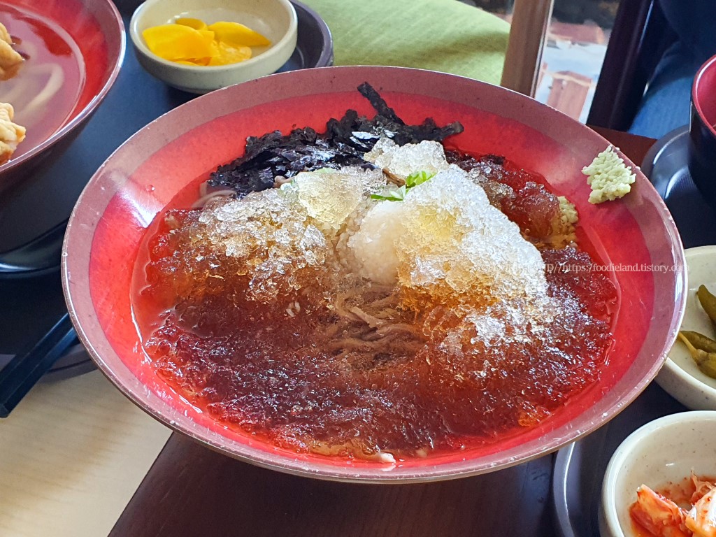 냉메밀 국수