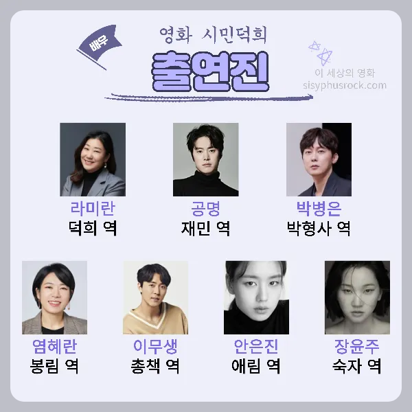 영화 시민덕희 출연진