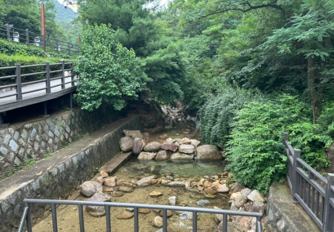 긴고랑계곡 사진