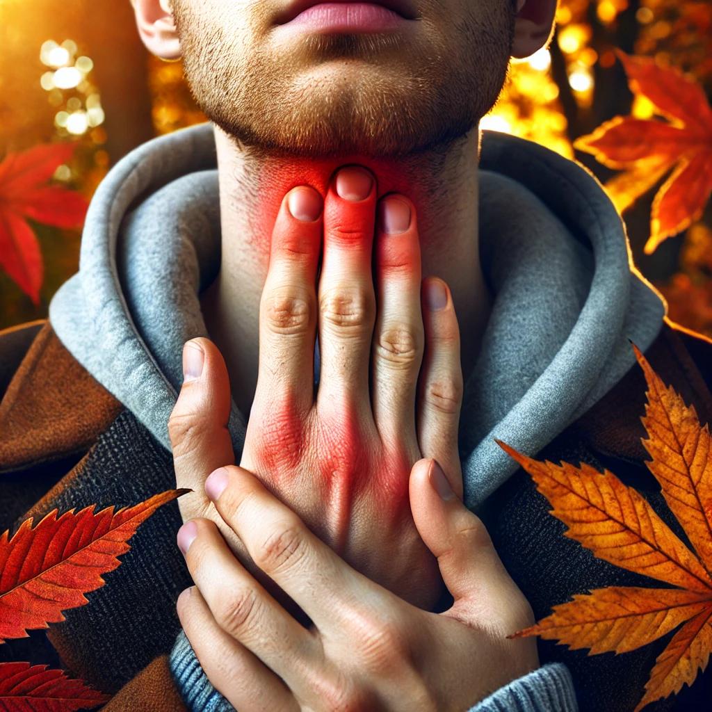 환절기 알레르기 가려움