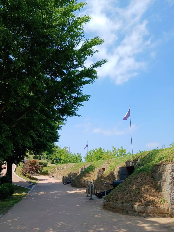 덕진진 남장포대 풍경