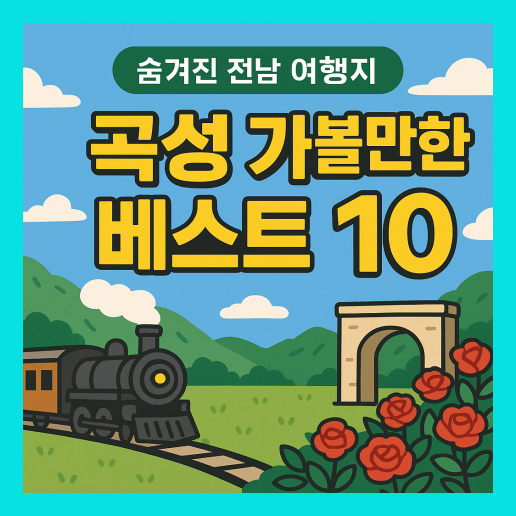 곡성 가볼만한곳 베스트10