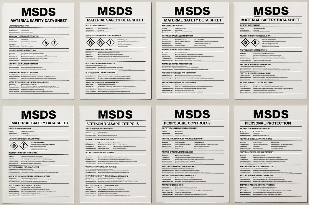 MSDS 물질보건안전자료
