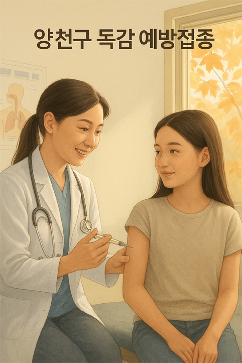 양천구 독감 예방접종 이미지