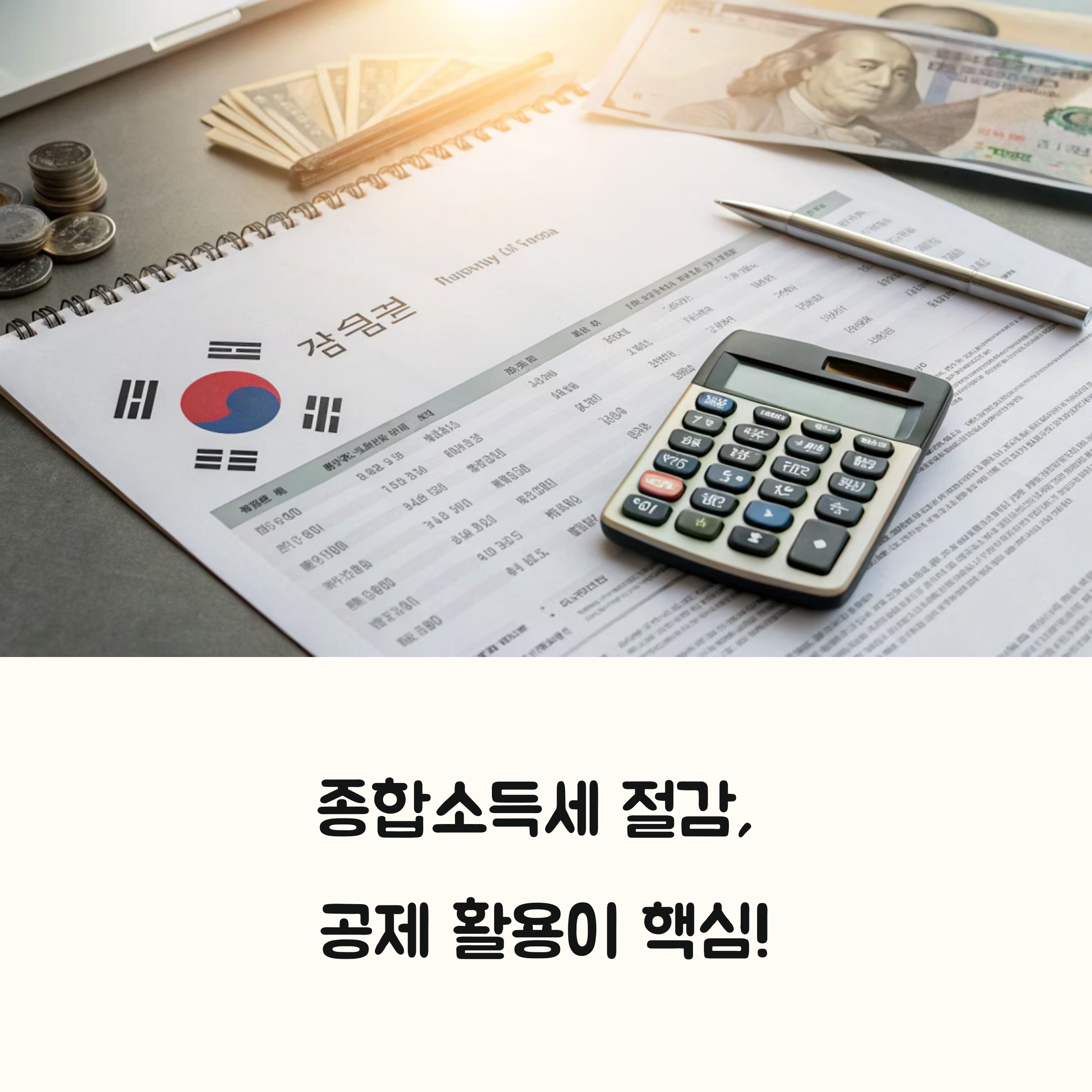 종합소득세 공제 항목 총정리, 당신이 놓친 절세 기회는?