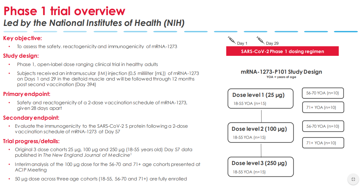 모더나 코로나 19 정보