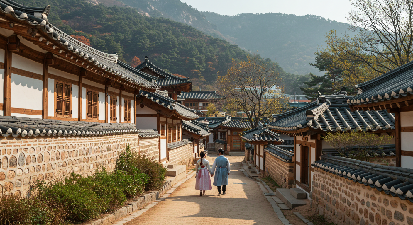 안동 하회마을 – 전통 가옥 산책