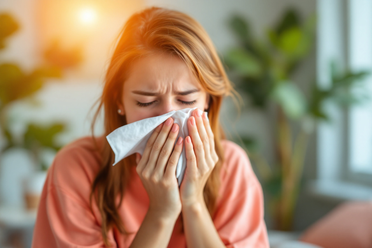 알레르기로 인한 제체기