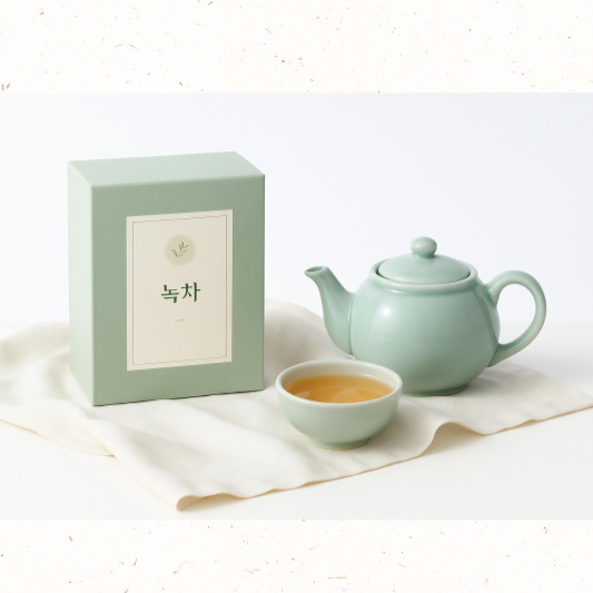 녹차 다기 세트