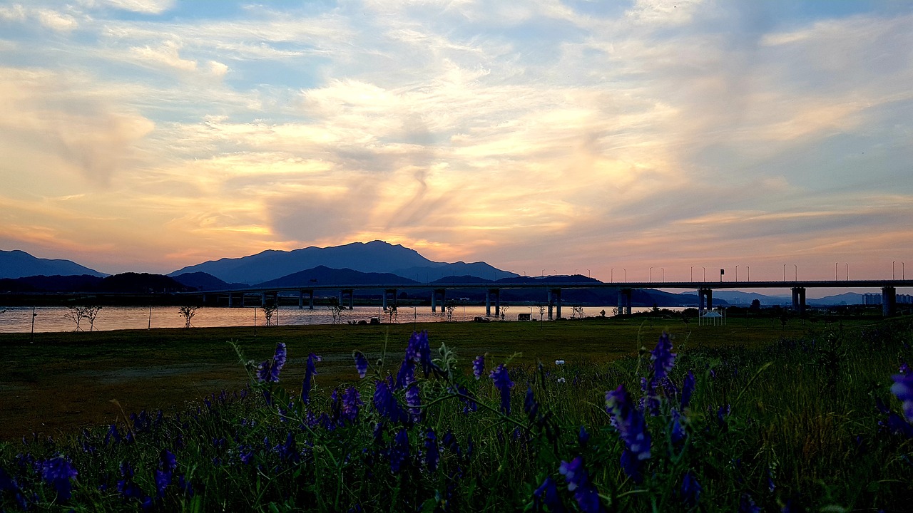 구미 금오산 풍경