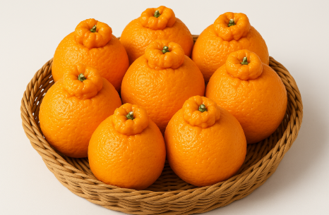 남부지방 대표 과일 제주도 한라봉 사진