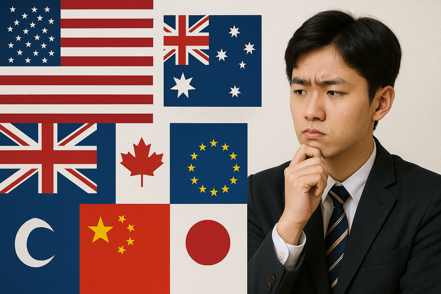 해외유학을 고민하고 있는 학생