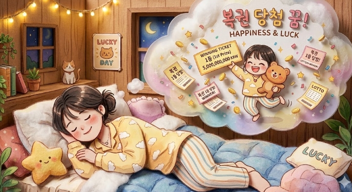 복권 당첨 꿈해몽 총정리, 복권 사는 꿈부터 번호 맞는 꿈까지