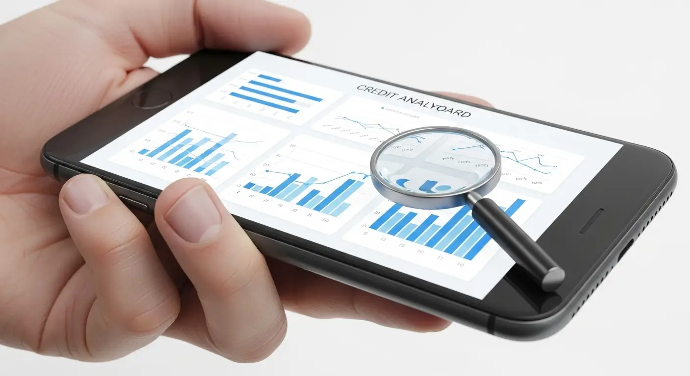 나이스 지키미 앱 화면에서 신용 점수와 대출 거절 사유를 분석하는 인포그래픽 이미지