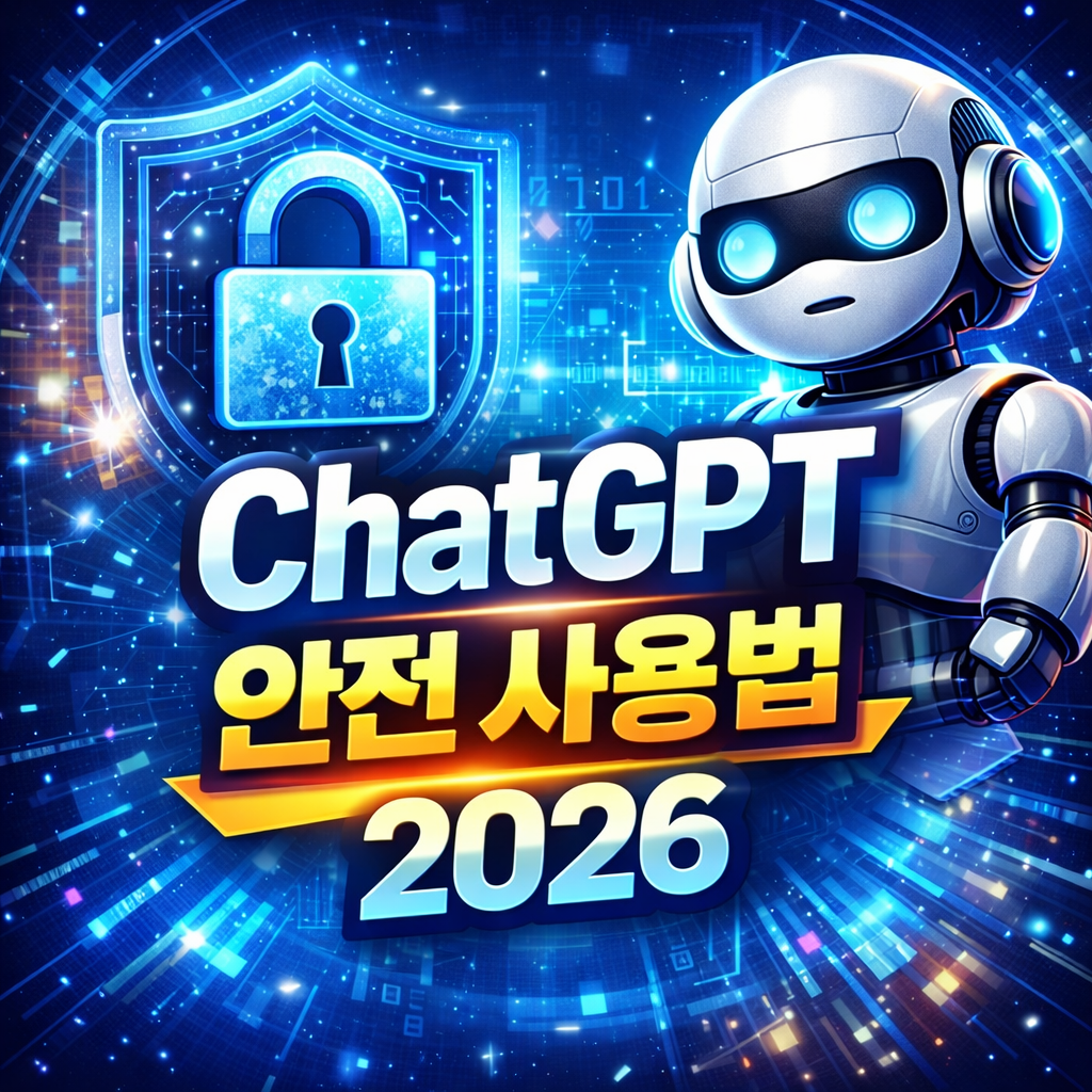 ChatGPT, 이렇게 써야 안전합니다! 2026년 GPT 보안&middot;AI 윤리&middot;개인정보 보호 완벽 가이드