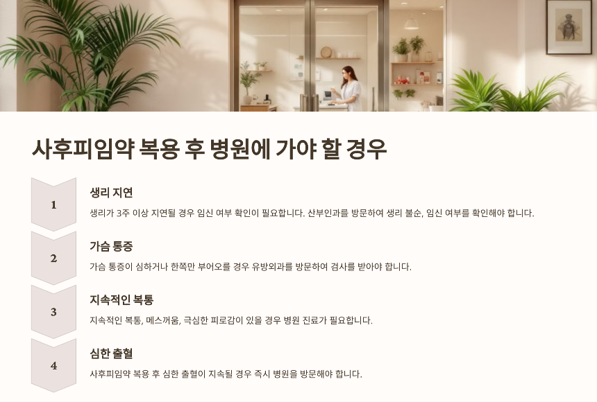 사후피임약과 신체 변화, 무엇을 알아야 할까?