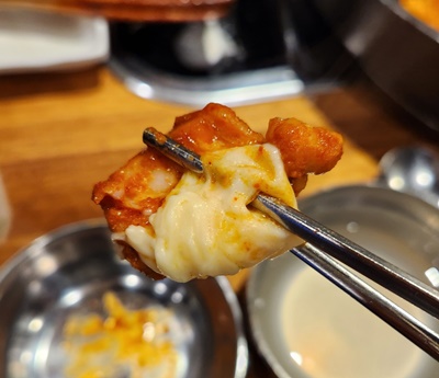 딱되지닭갈비와치즈