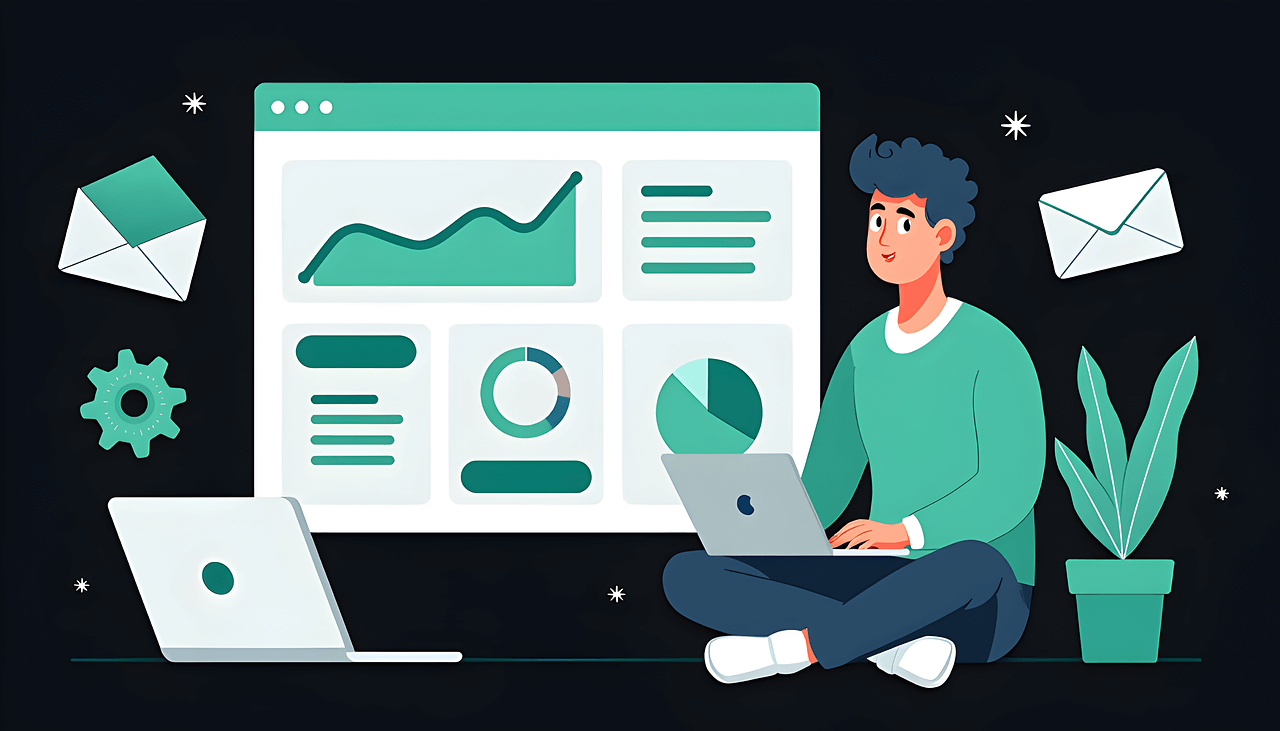 그래프형 광고 지표