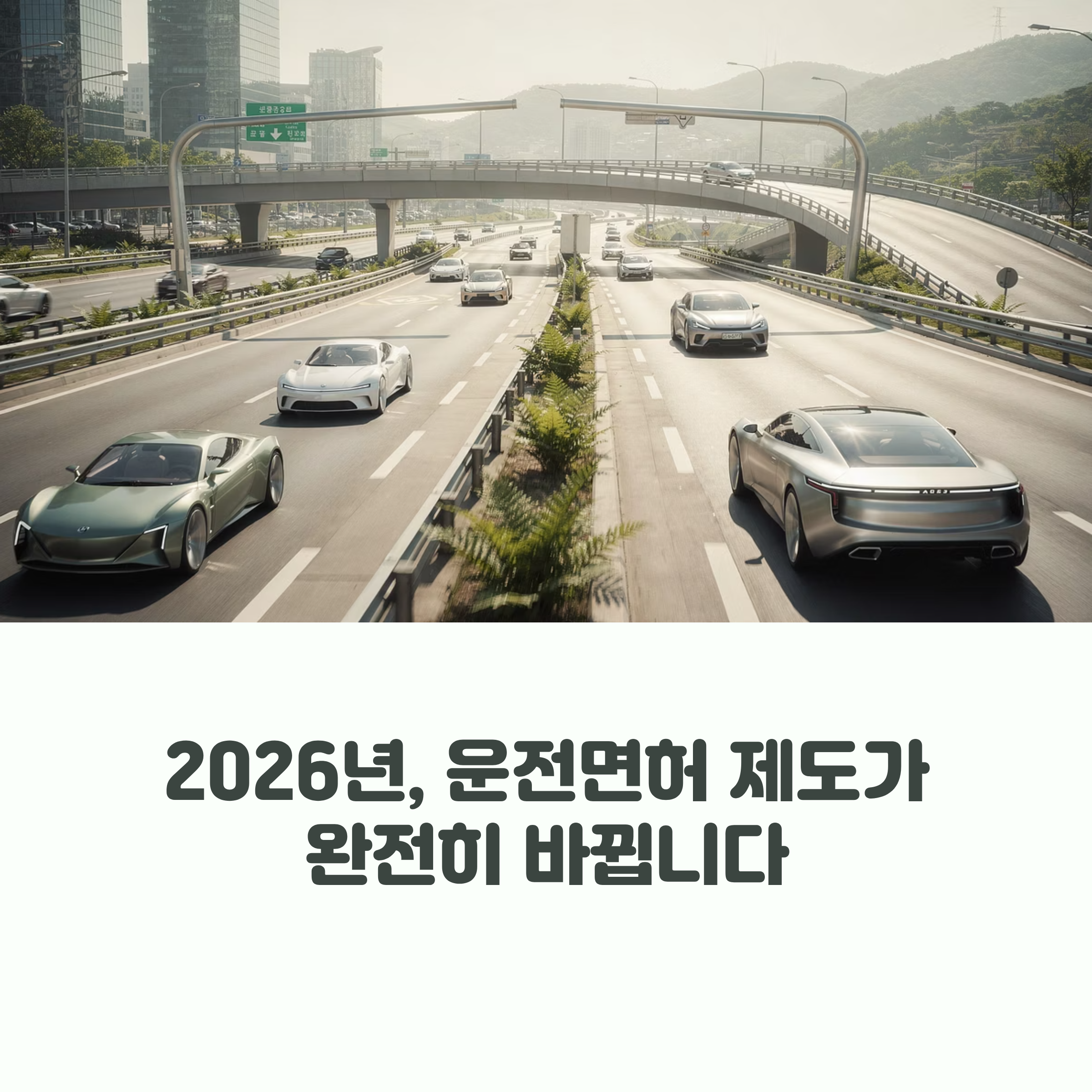 확 바뀌는' 운전면허 제도