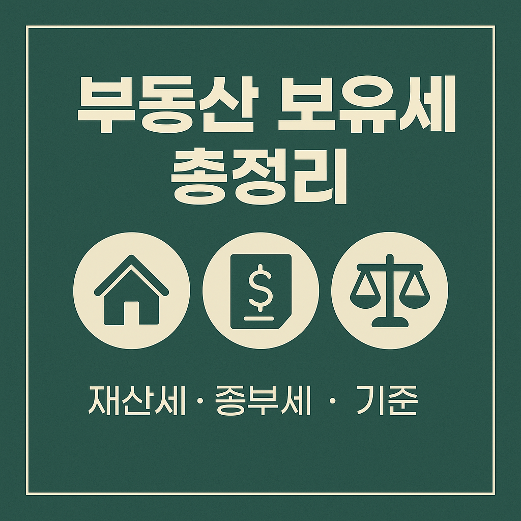부동산 보유세 총정리 썸네일 이미지