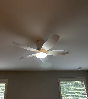 아이방에 설치한 36-Inch Low Profile Ceiling Fan