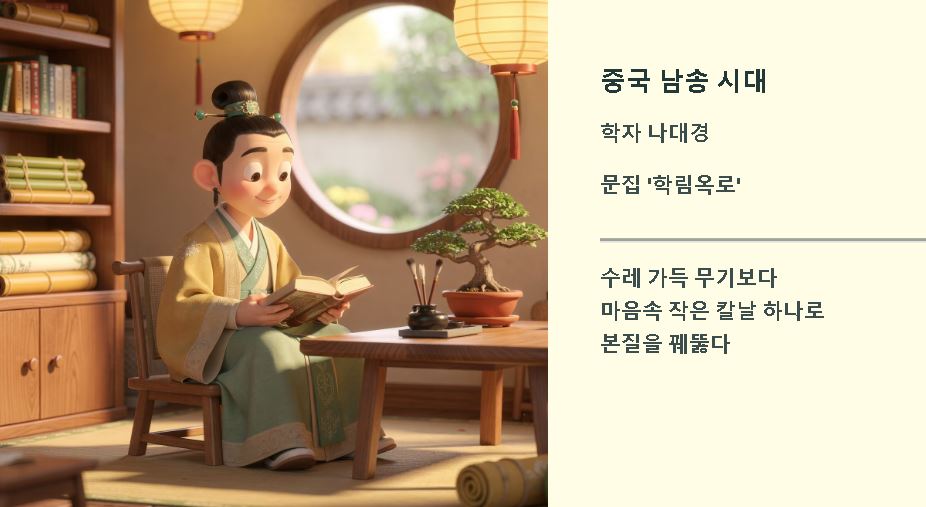 촌철살인의 뜻 유래
