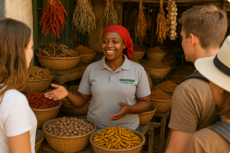 잔지바르에서 스파이스 투어 체험 관련 이미지