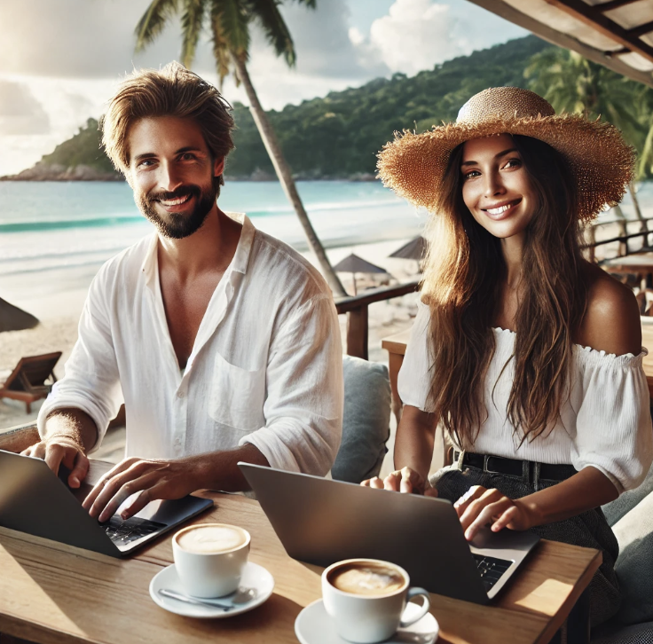 디지털노마드 커플