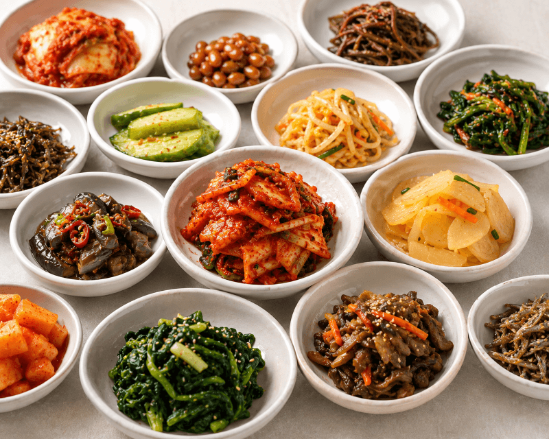 한국 밑반찬 문화