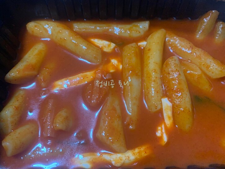국물-떡볶이