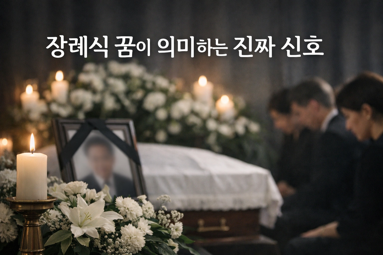 장례식 꿈 해몽 총정리|죽음이 아닌 새로운 시작을 의미하는 이유