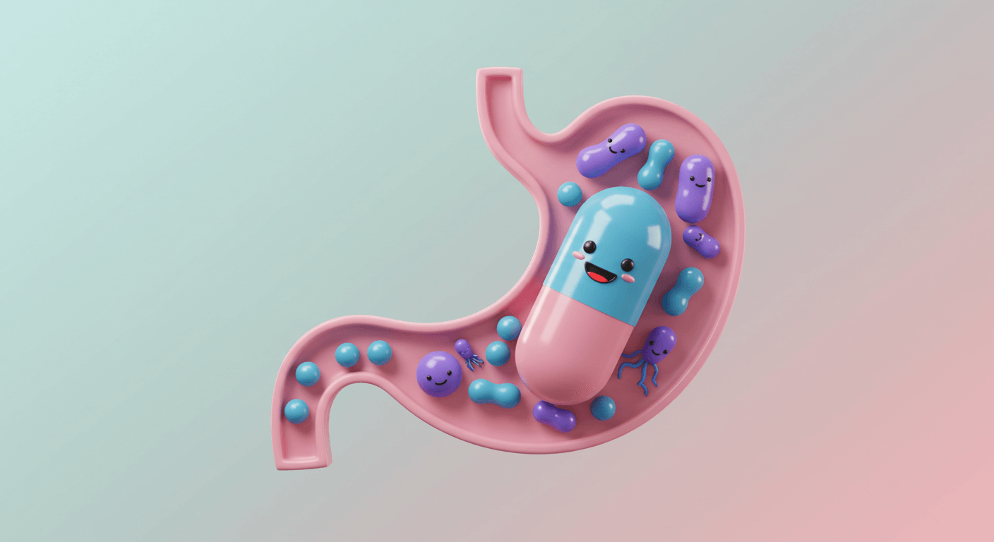 "프로바이오틱스가 주도하는 장내 미생물 시장"에 대한 이미지입니다.