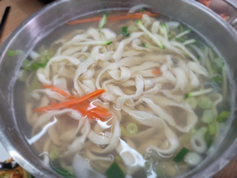 수원 칼국수 맛집 물총칼국수 만석공원 맛집
