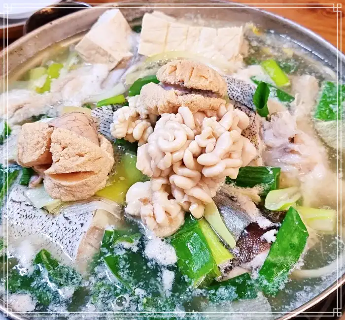 인천 도화동 맛집 42년 전통 노포 국내산 생대구탕