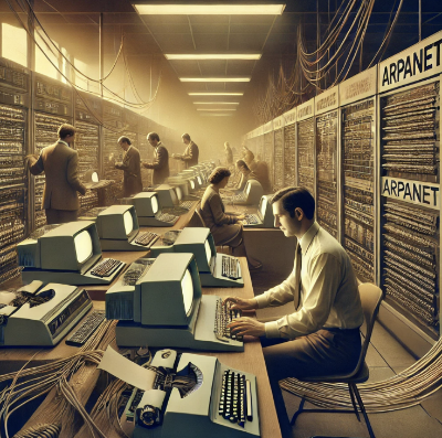 인터넷 발명 관련 이미지