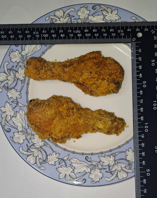 치킨의닭다리길이