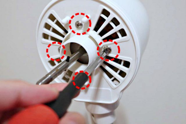 선풍기 청소법, 모터 청소, 팁줌