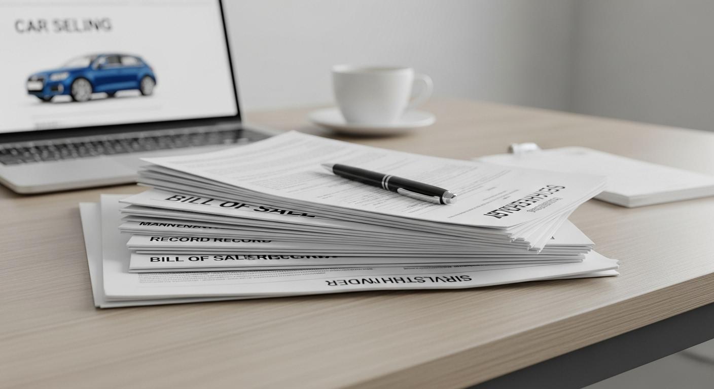 중고차 판매 할때 서류