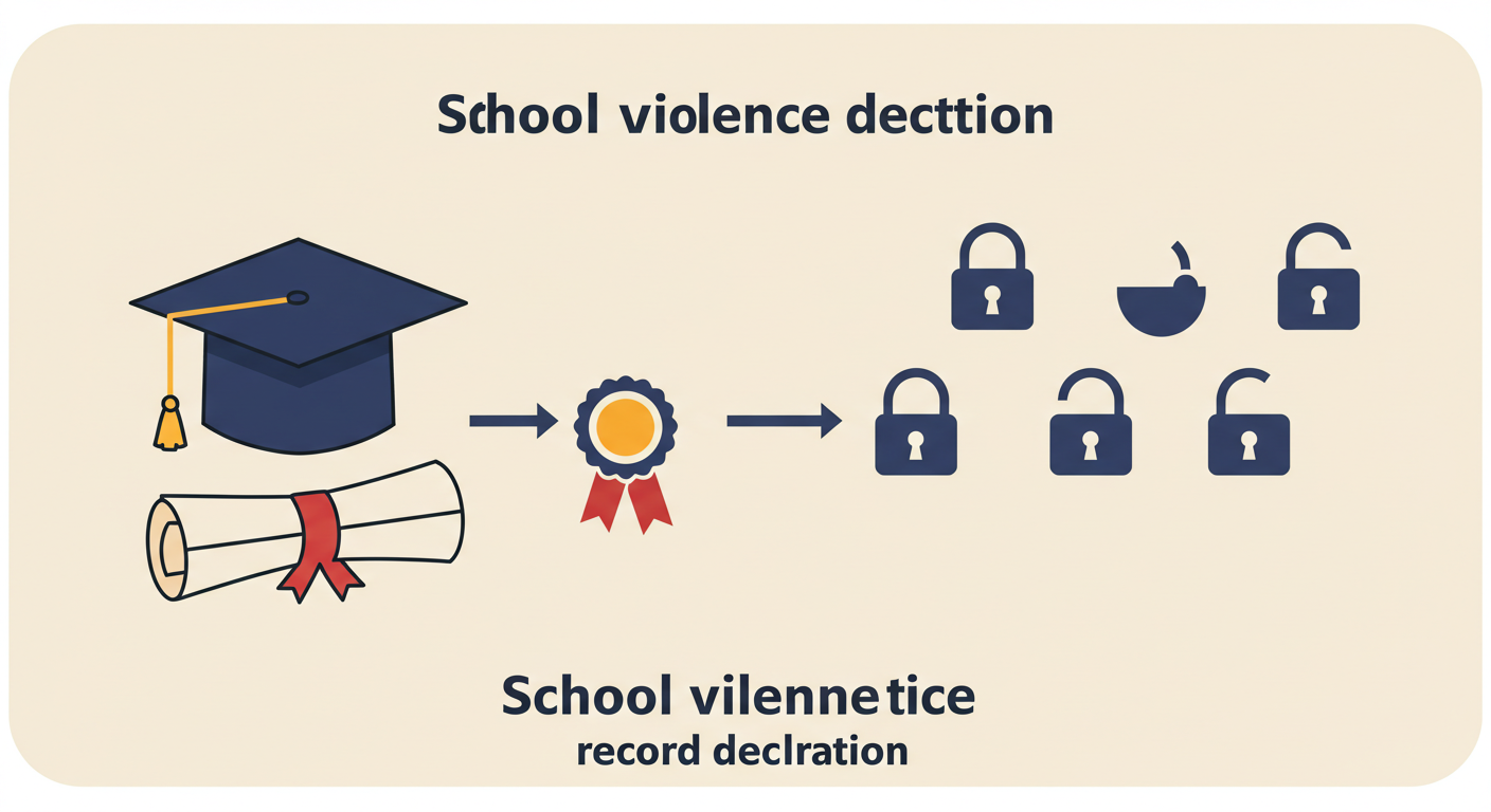 학교폭력 기록이 졸업 후에도 남는 이유