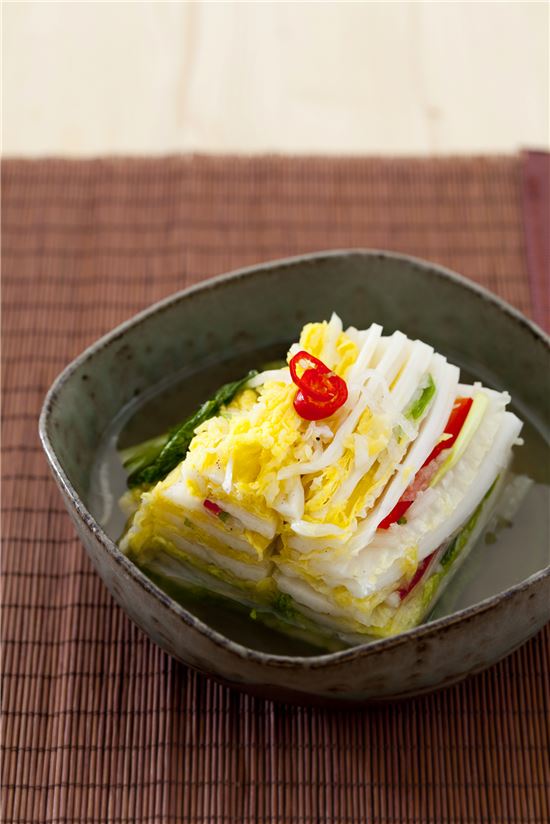 백김치 맛있게 담는법