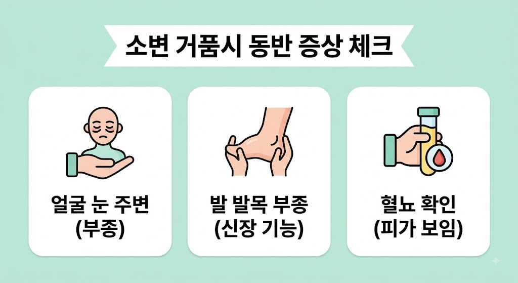 소변 거품이 계속 생기는 이유, 단백뇨일까요?