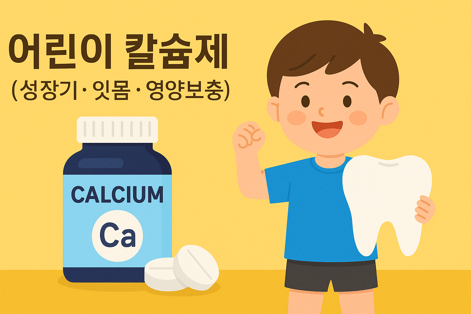 "어린이 칼슘제"에 대한 이미지입니다.