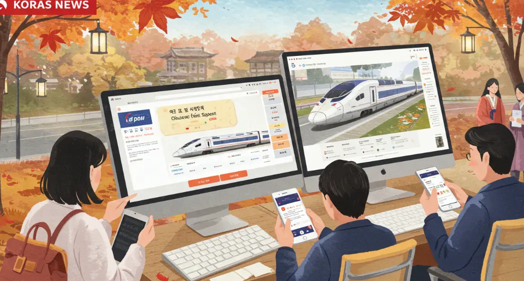 추석 기차표 예매 일정
